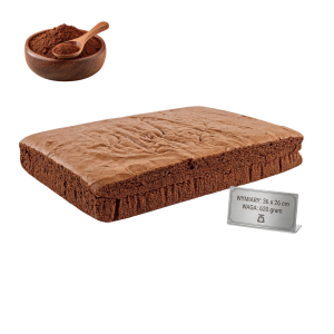 Ciemny spód biszkoptowy 36×26 cm z dodatkiem kakao 