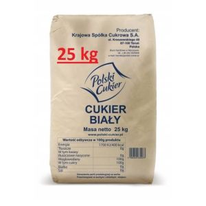 Cukier biały Polski Cukier 25 kg